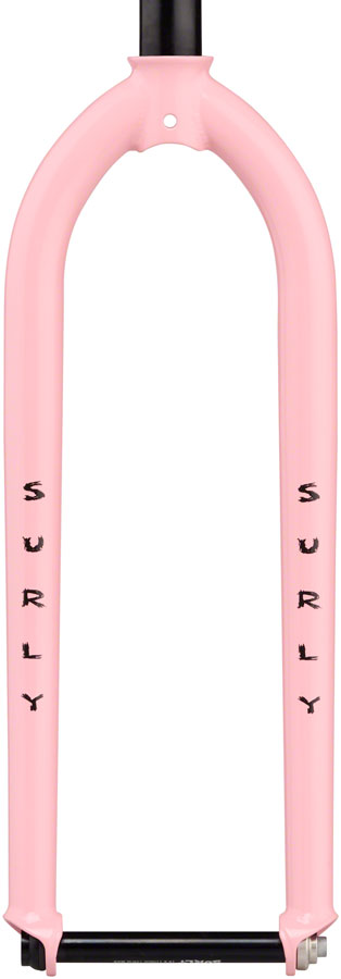 Surly Lowside Fork - 26/27.5" 15x110mm Thru-Axle 1-1/8" Straight Steerer Steel New Pig Smell