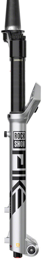 RockShox Pike Ultimate Charger 3.1 RC2 Suspension Fork - 27.5" 130 mm 15 x 110 mm 44 mm Offset Silver C2