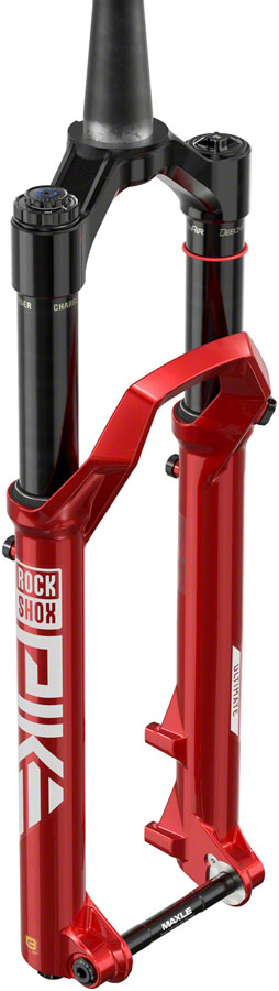 RockShox Pike Ultimate Charger 3.1 RC2 Suspension Fork - 29" 140 mm 15 x 110 mm 44 mm Offset Electric Red C2