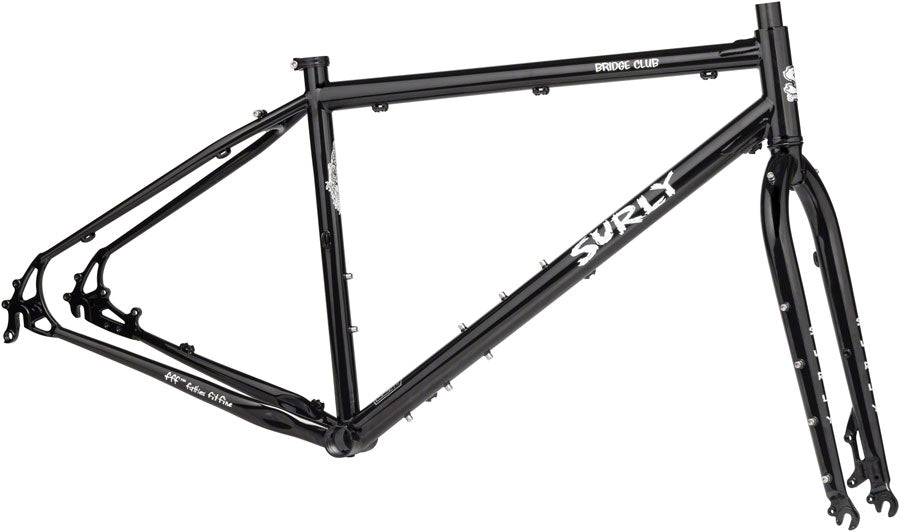 Surly Bridge Club Frameset - 27.5" Steel Trevor's Closet Black Large