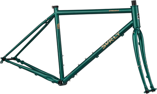 Surly Straggler Frameset - 650b Steel Subtropic Algae 46cm
