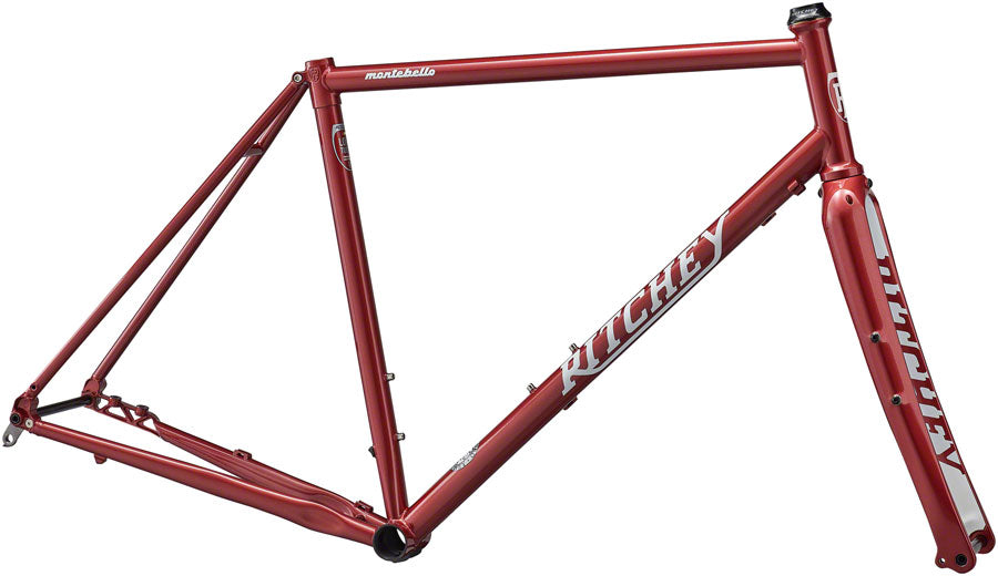 Ritchey Montebello Frameset - 700c Steel Hot Sauce X-Large