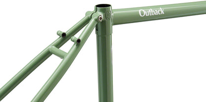 Ritchey Outback Frameset - 700c/650b Steel Winter Sage Large