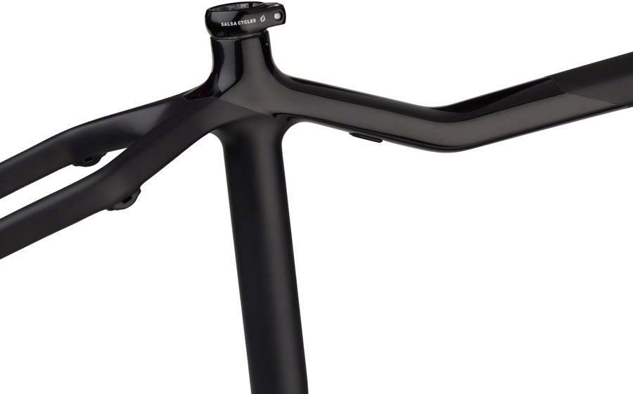 Salsa Mukluk Carbon Frameset MD Black