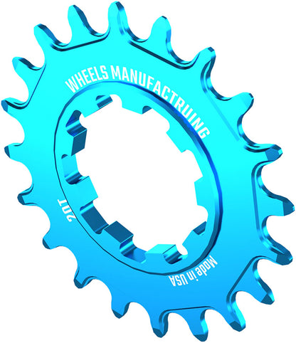 Wheels Manufacturing SOLO-SPEED Cog - 20t Fits SOLO-SPLINE SOLO-XD kits Teal