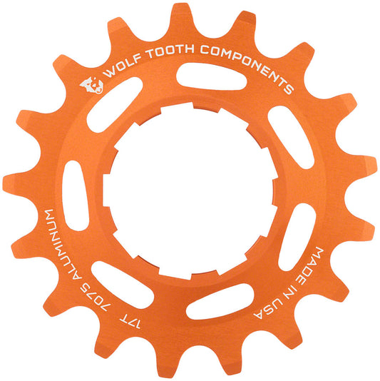 Wolf Tooth Single Speed Aluminum Cog - 17t Compatible 3/32