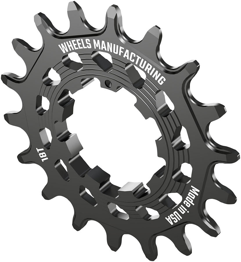 Wheels Manufacturing SOLO HG Cog - 18t Fits SOLO-HG Kits Black
