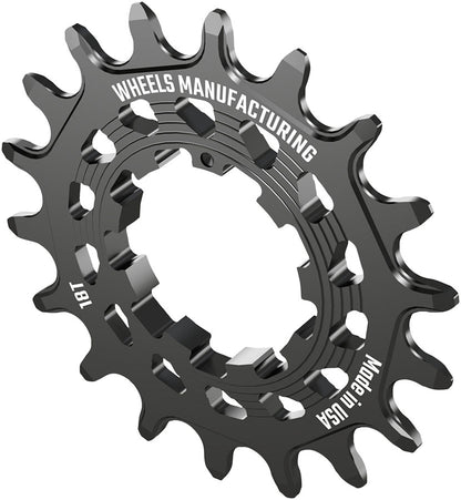 Wheels Manufacturing SOLO HG Cog - 18t Fits SOLO-HG Kits Black