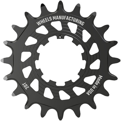 Wheels Manufacturing SOLO HG Cog - 20t Fits SOLO-HG Kits Black