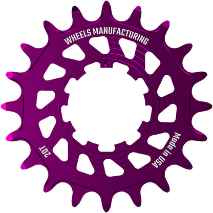 Wheels Manufacturing SOLO HG Cog - 20t Fits SOLO-HG Kits Purple