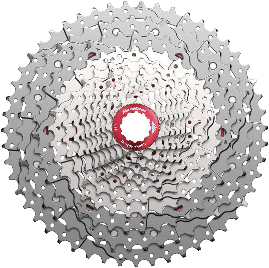 SunRace CSMZ903 Cassette - 12-Speed 11-51t Metallic Silver