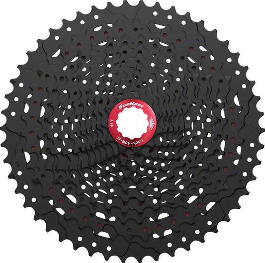 SunRace MX8 Cassette - 11 Speed 11-50t Black