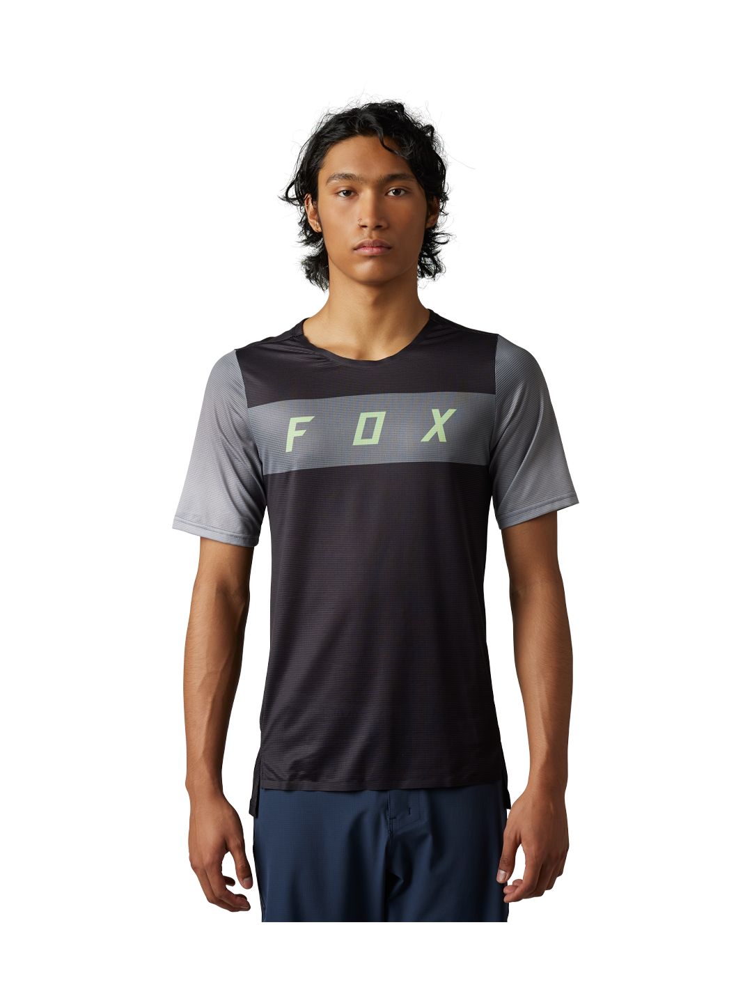 Fox Racing Flexair Arcadia Large Black/Grey Jersey
