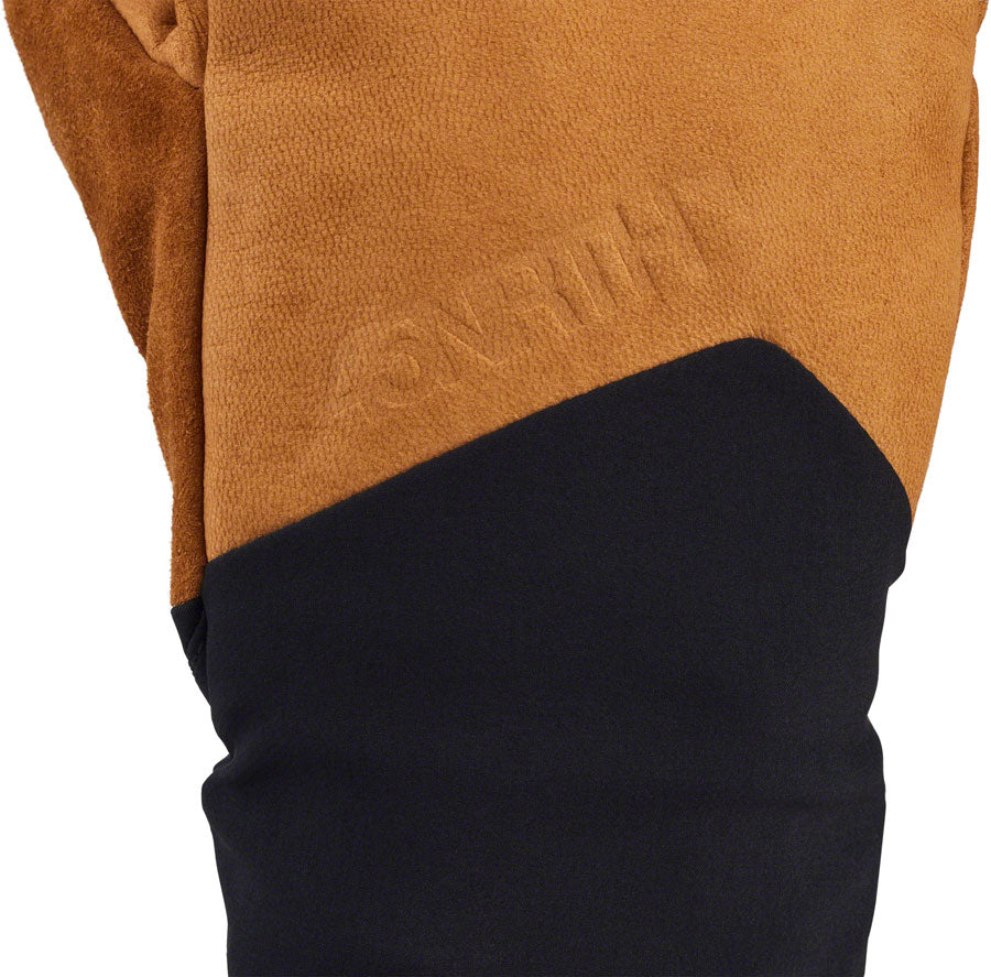 45NRTH 2024 Sturmfist 5 LTR Leather Gloves - Tan/Black Full Finger Large