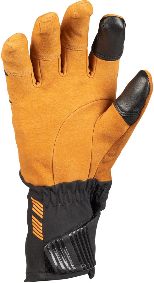 45NRTH 2023 Sturmfist 5 LTR Leather Gloves - Tan/Black Full Finger X-Small