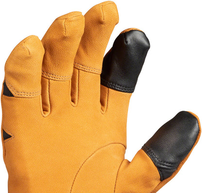 45NRTH 2023 Sturmfist 5 LTR Leather Gloves - Tan/Black Full Finger 2X-Large