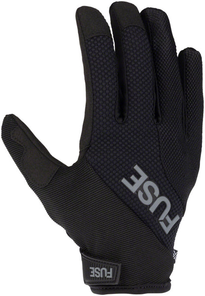 FUSE Echo Gloves - Black Full Finger Small