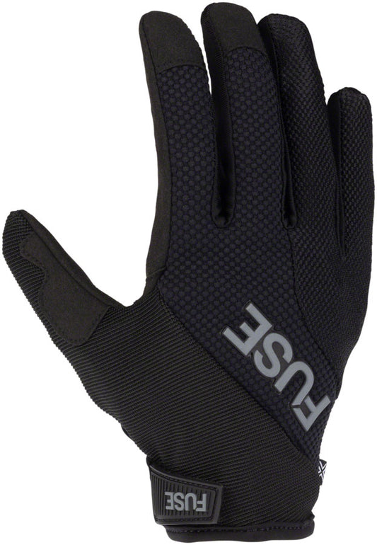 FUSE Echo Gloves - Black Full Finger Small