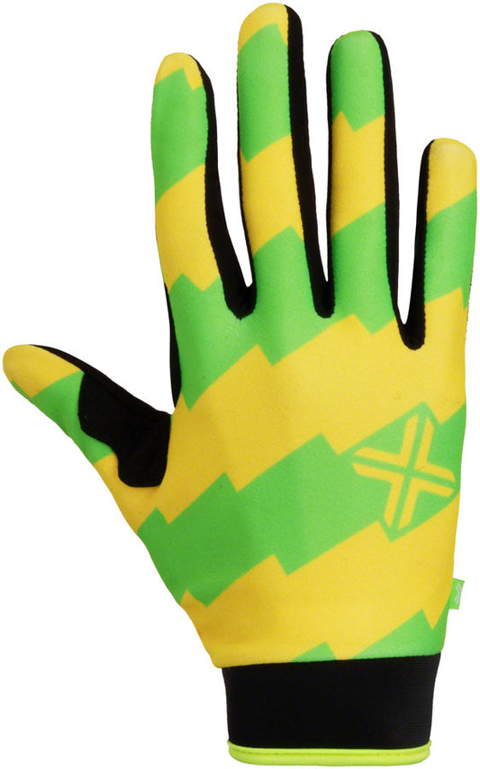 FUSE Chroma Gloves - Campos Full Finger Green/Yellow Large