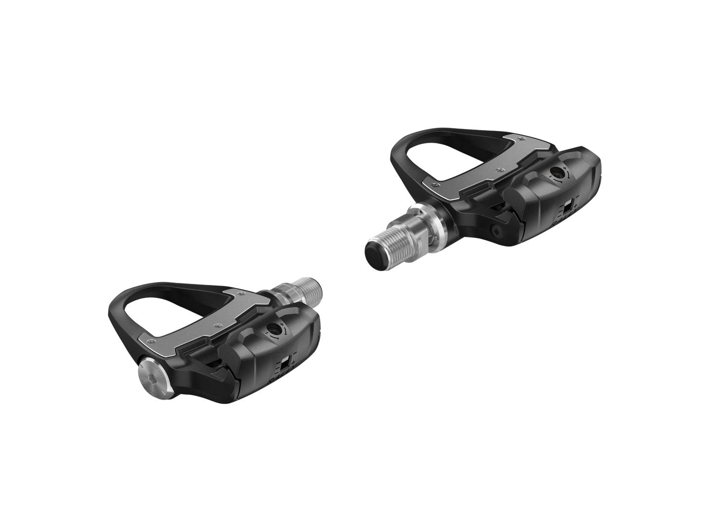 Garmin Rally RS200 Power Meter Pedals - Single Sided Clipless Composite 9/16" BLK Pair Dual-Sensing Shimano SPD-SL