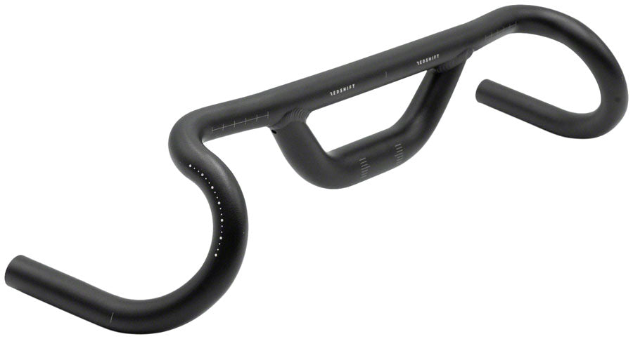 Redshift Sports Top Shelf Road Drop Handlebar - Aluminum 31.8mm 47cm 70mm Rise BLK