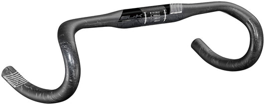 FSA SL-K Compact Handlebar 31.8mm Clamp Diameter 360mm Width ACR Internal Routing Compatible – Carbon