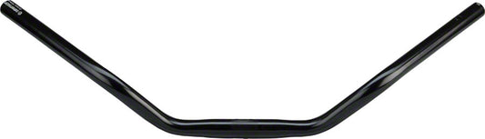 MSW 25.4 Urban Cruiser Bar 600mm Wide 70mm Rise 50 degree Sweep Black