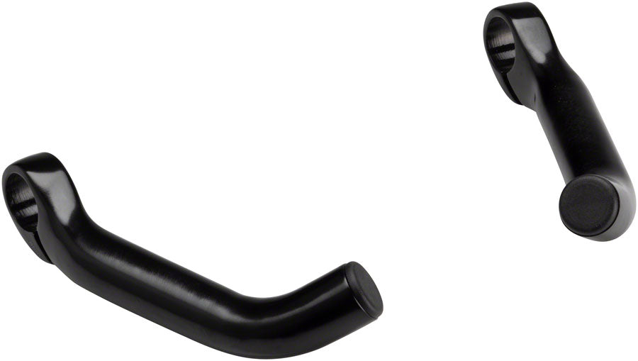 MSW Forged Bar Ends - Short Black