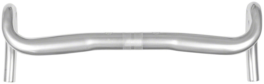 Velo Orange Nouveau Randonneur Handlebar - 31.8 5 Degree Sweep 85mm reach 128mm Drop 44cm Silver