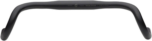 Salsa Cowchipper Drop Handlebar - 31.8mm Clamp 40cm Width Aluminum Black