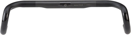 Salsa Cowbell Carbon Drop Handlebar - 31.8mm Clamp 44cm Width Carbon Black