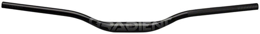 Full Speed Ahead Gradient Alloy Riser Handlebar - Aluminum 35mm Clamp 25mm Rise 800mm BLK B2