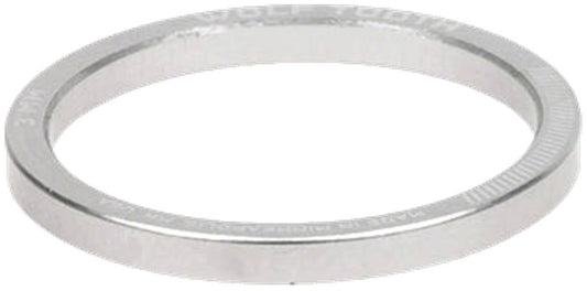 Wolf Tooth Precision Headset Spacer - 3mm Raw Silver 1 pc.