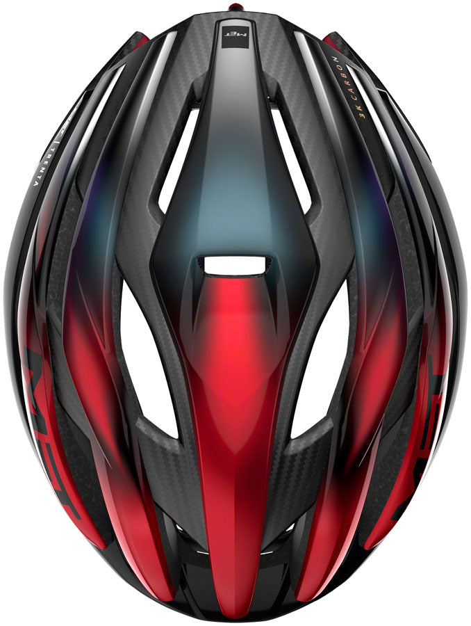 MET Trenta 3K Carbon MIPS Helmet - Red Iridescent Large