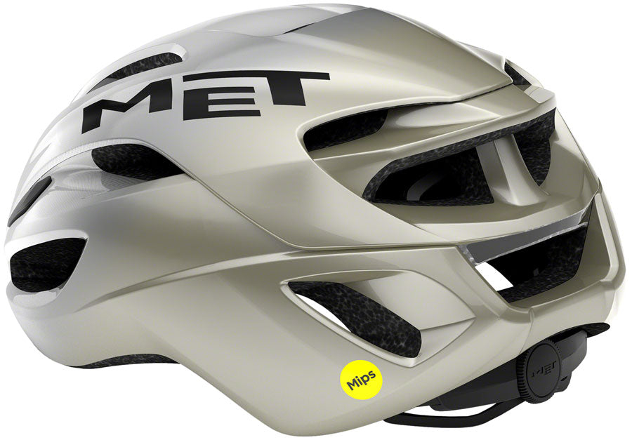MET Rivale MIPS Helmet - Silver Gray/Glossy Small