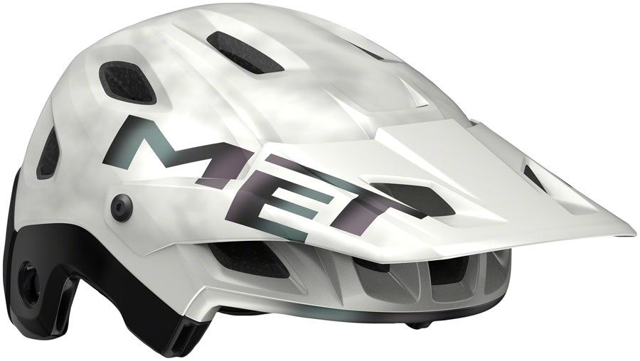 MET Parachute MCR Mips Helmet - White Iridescent Matte Small