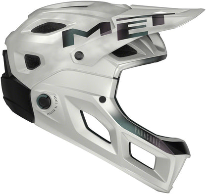 MET Parachute MCR Mips Helmet - White Iridescent Matte Large