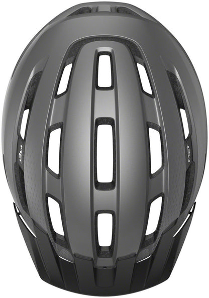 MET Downtown Mips Helmet - Gray Glossy Medium