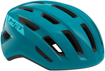 MET Miles Mips Helmet - Teal Glossy Large