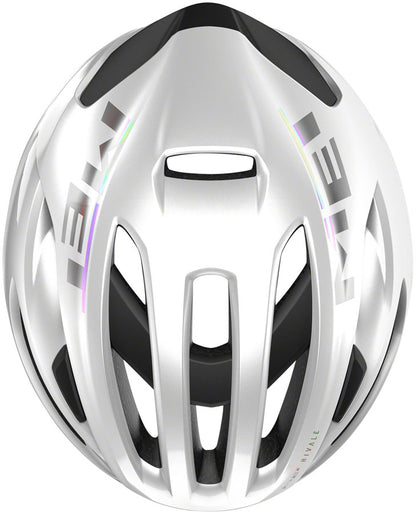 MET Rivale MIPS Helmet - White Holographic Glossy Large