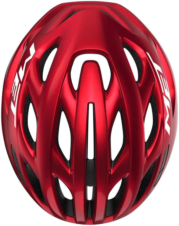 MET Estro MIPS Helmet - Red/Black Metallic Glossy Small