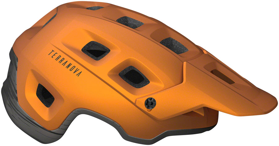 MET Terranova MIPS Helmet - Orange Titanium Metallic Matte Small