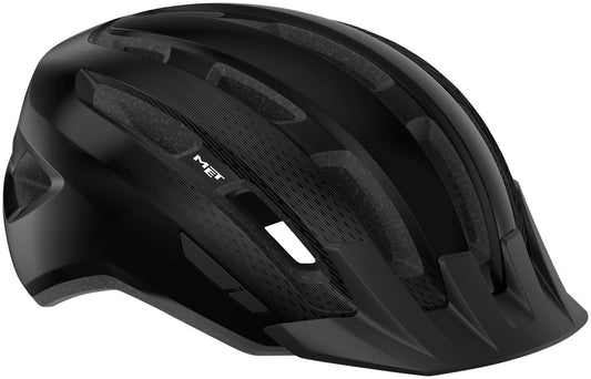 MET Downtown MIPS Helmet - Black Glossy Medium/Large