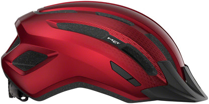 MET Downtown MIPS Helmet - Red Glossy Small/Medium