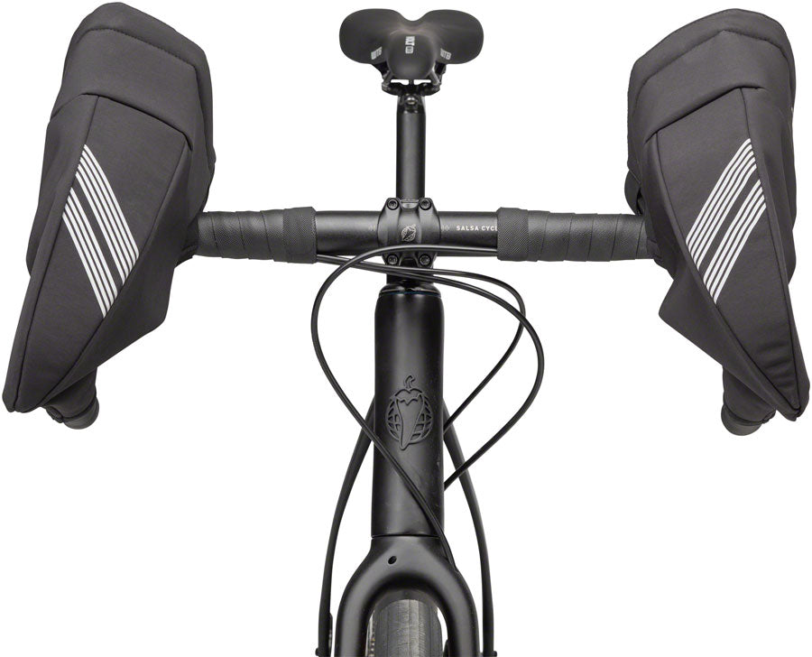 45NRTH Draugenklaw Drop Bar Pogies - Black