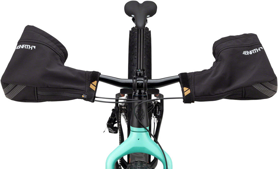 45NRTH Draugenklaw Flat Bar Pogies - Black