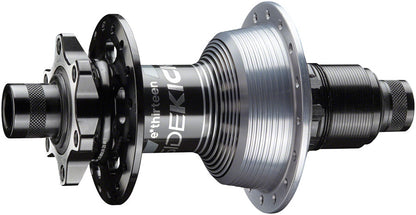e*thirteen Sidekick Rear Hub - 12 x 148mm 6-Bolt XD BLK/Sterling Silver 28H