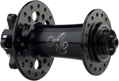All-City Go-Devil Front Hub - 15/12/QR x 100mm 6-Bolt Black 32h