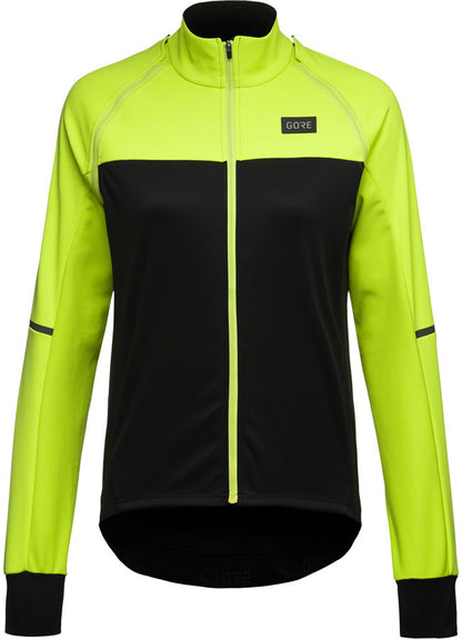 Gorewear Phantom Jacket - Black/Neon Yellow Women's Small