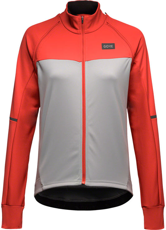 Gorewear Phantom Jacket - Lab Gray/Fireball Women's Small